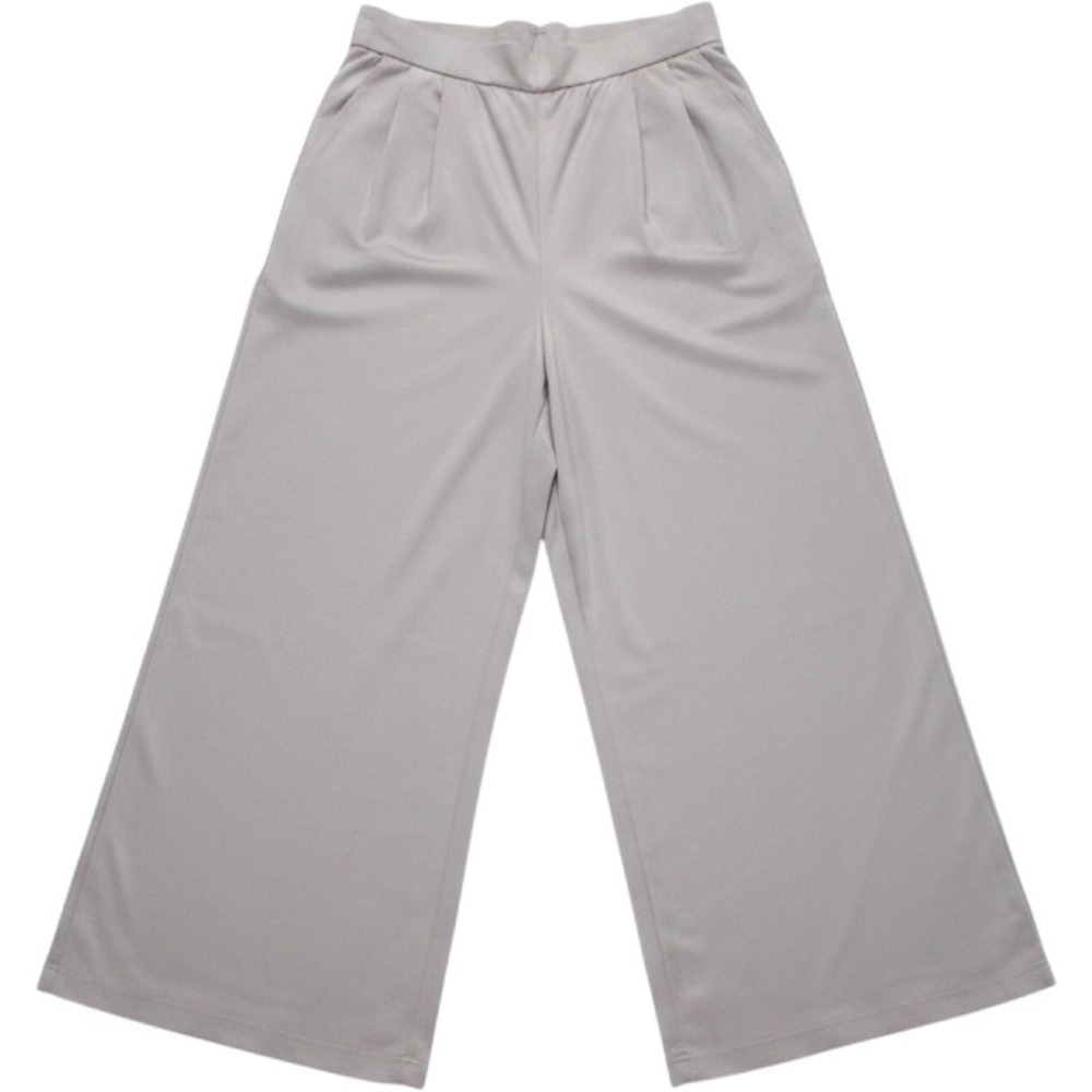 Blu Pepper Wide Leg Paperbag Waist Pants Women Medium Taupe‎ Mauve Excellent